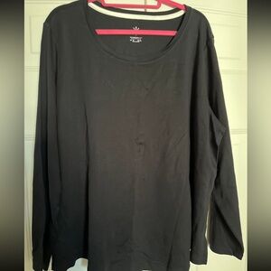 Isaac Mizrahi Essential Pima Cotton 3/4 Sleeve Top